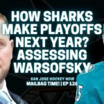 How Sharks Make Playoffs Next Year? Assessing Warsofsky | Your Mailbag Questions Answered! EP 126