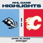 NHL Highlights | Mammoth vs. Flames - April 12, 2026