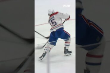 Alex Newhook donne une avance de 3 buts au CH! 🚨#GoHabsGo c. #Isles sur RDS 📺