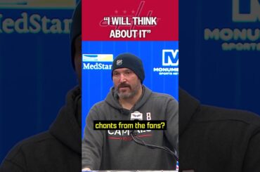 He's thinking about it 🧐