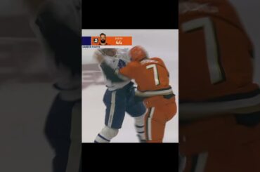 DOMI TAKES CARE OF RADKO GUDAS! #nhl #leafs #hockey #Ducks