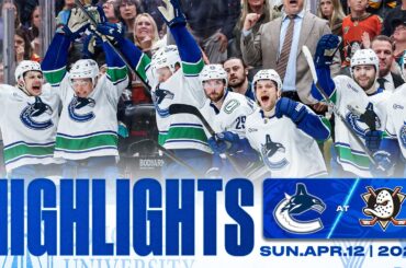 Game in 10 | Vancouver Canucks at Anaheim Ducks Highlights (Apr 12 2026)