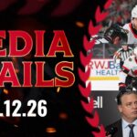 Shane Pinto, Claude Giroux, Travis Green Postgame Media vs NJD