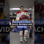 David Reinbacher's rookie lap #NHL #Debut #Shorts