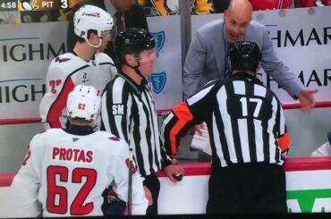 Capitals D #38 Rasmus Sandin Injury play. 👀