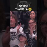 Kopitar’s Emotional Message to LA 🥹 💜