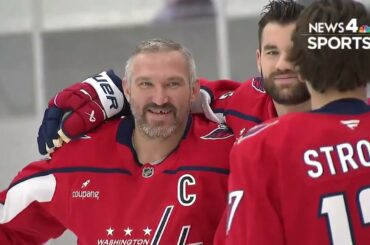 Фотосессия Александра Овечкина и Washington Capitals