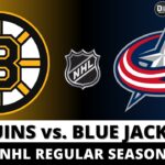 BOSTON BRUINS VS COLUMBUS BLUE JACKETS 🏒 NHL Game Score Radio Play-by-Play