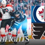 Winnipeg Jets vs. Philadelphia Flyers - Game Highlights