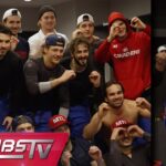 BTS of Suzuki's 100th point and Reinbacher's debut celebrations