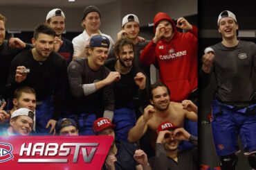 BTS of Suzuki's 100th point and Reinbacher's debut celebrations