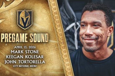 🎥 PREGAME SOUND: Stone, Kolesar & Tortorella