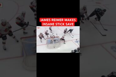 JAMES REIMER MAKES INSANE STICK SAVE OUT OF NOWHERE FOR SENATORS