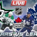 Dallas Stars vs Toronto Maple Leafs LIVE 🔴 | NHL LIVE Stream Reaction & Play By Play
