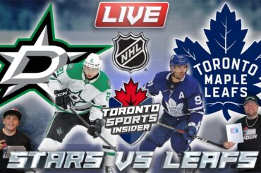 Dallas Stars vs Toronto Maple Leafs LIVE 🔴 | NHL LIVE Stream Reaction & Play By Play