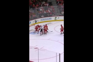 Jesper Bratt with a Short Goal vs. Detroit Red Wings