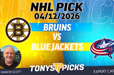 Bruins vs. Blue Jackets NHL Betting Odds & Picks, 4/12/26 | Night Moves Show