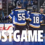 St. Louis Blues ERUPT for six goals in win vs. Minnesota Wild | Blues Central Postgame