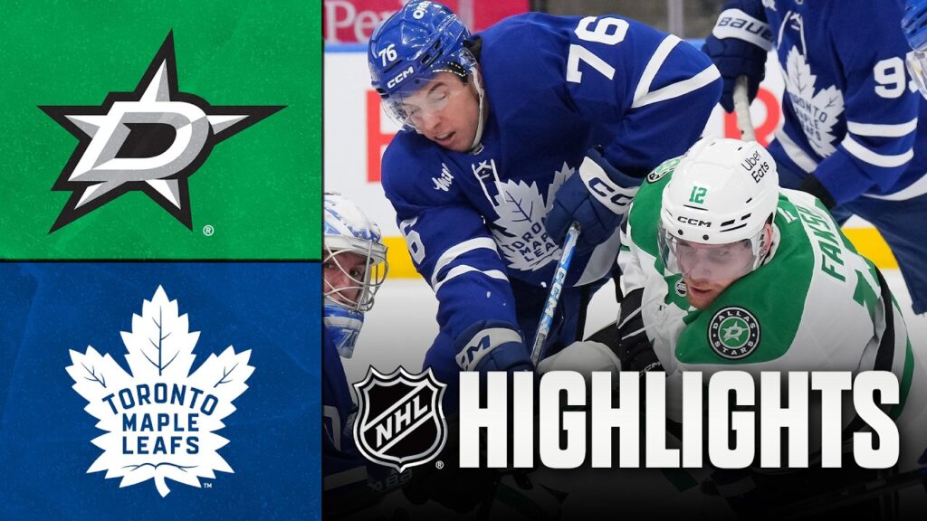 Stars vs. Maple Leafs | NHL Highlights | April 13, 2026