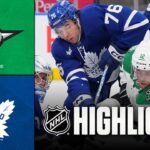 Stars vs. Maple Leafs | NHL Highlights | April 13, 2026