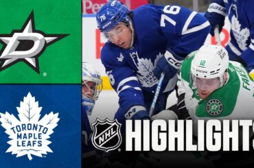 Stars vs. Maple Leafs | NHL Highlights | April 13, 2026