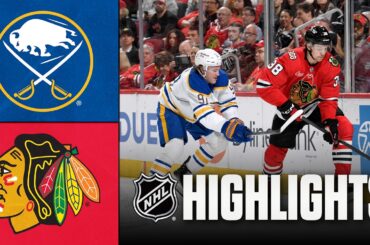 Sabres vs. Blackhawks | NHL Highlights | April 13, 2026