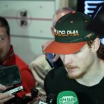 4/13 PHI vs. CAR Postgame: Owen Tippett