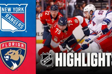 Rangers vs. Panthers | NHL Highlights | April 13, 2026