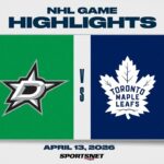NHL Highlights | Stars vs. Maple Leafs - April 13, 2026