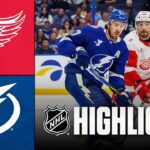 Red Wings vs. Lightning | NHL Highlights | April 13, 2026