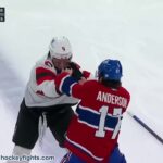Brenden Dillon vs Josh Anderson | Apr 05, 2026 | New Jersey Devils vs Montreal Canadiens