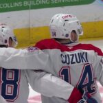 Canadiens' Nick Suzuki Records First 100-Point Season With Tap-In Goal