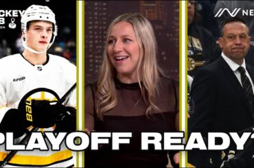 Should James Hagens Play In Playoffs For The Bruins?