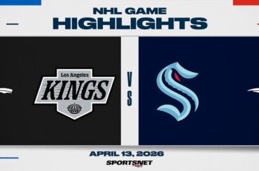 NHL Highlights | Kings vs. Kraken - April 13, 2026