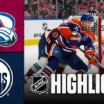 Avalanche vs. Oilers | NHL Highlights | April 13, 2026