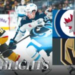 Vegas Golden Knights vs. Winnipeg Jets - Game Highlights