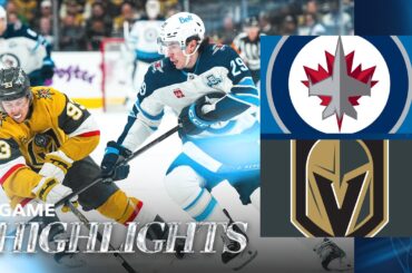 Vegas Golden Knights vs. Winnipeg Jets - Game Highlights