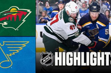 Wild vs. Blues | NHL Highlights | April 13, 2026