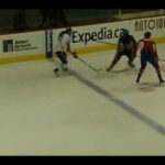 Lars Eller vs PK Subban - Habs Dev Camp 2010
