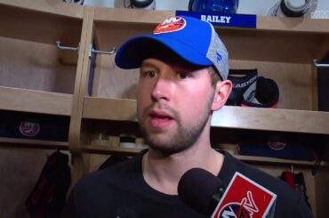 Josh Bailey on the Challenges of Facing Penguins | New York Islanders Practice