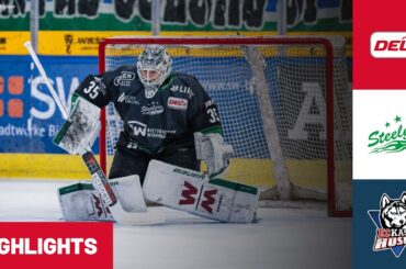 DEL2: Bietigheim Steelers vs. EC Kassel Huskies 6. Spiel | Highlights