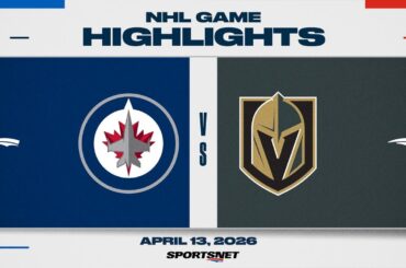 NHL Highlights | Jets vs. Golden Knights - April 14, 2026