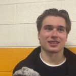 Celebrini Laughs About ENG Goal, Talks Cagnoni's PP Impact | Sharks @ Predators Post-Game (4.13.26)