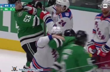 J.T. Miller vs Jamie Benn | Apr 11, 2026 | New York Rangers vs Dallas Stars
