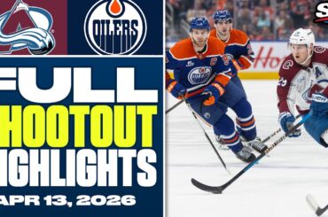 Colorado Avalanche at Edmonton Oilers | FULL Shootout Highlights - April 13, 2026