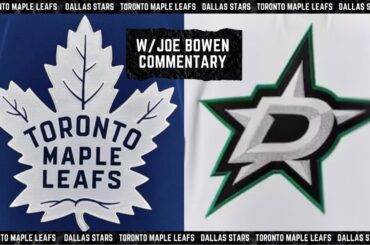 Full Highlights | Stars vs. Maple Leafs – Apr 13, 2026 (w/Joe Bowen's Final Home Game)