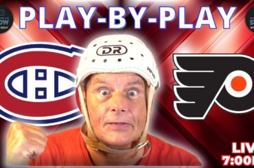🔴 LIVE 🏒 Montreal Canadiens vs Philadelphia Flyers | Eastern Conference Battle