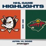 NHL Highlights | Ducks vs. Wild - April 14, 2026