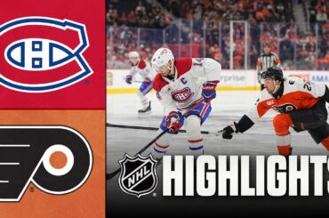 Canadiens vs. Flyers | NHL Highlights | April 14, 2026