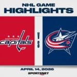 NHL Highlights | Capitals vs. Blue Jackets - April 14, 2026